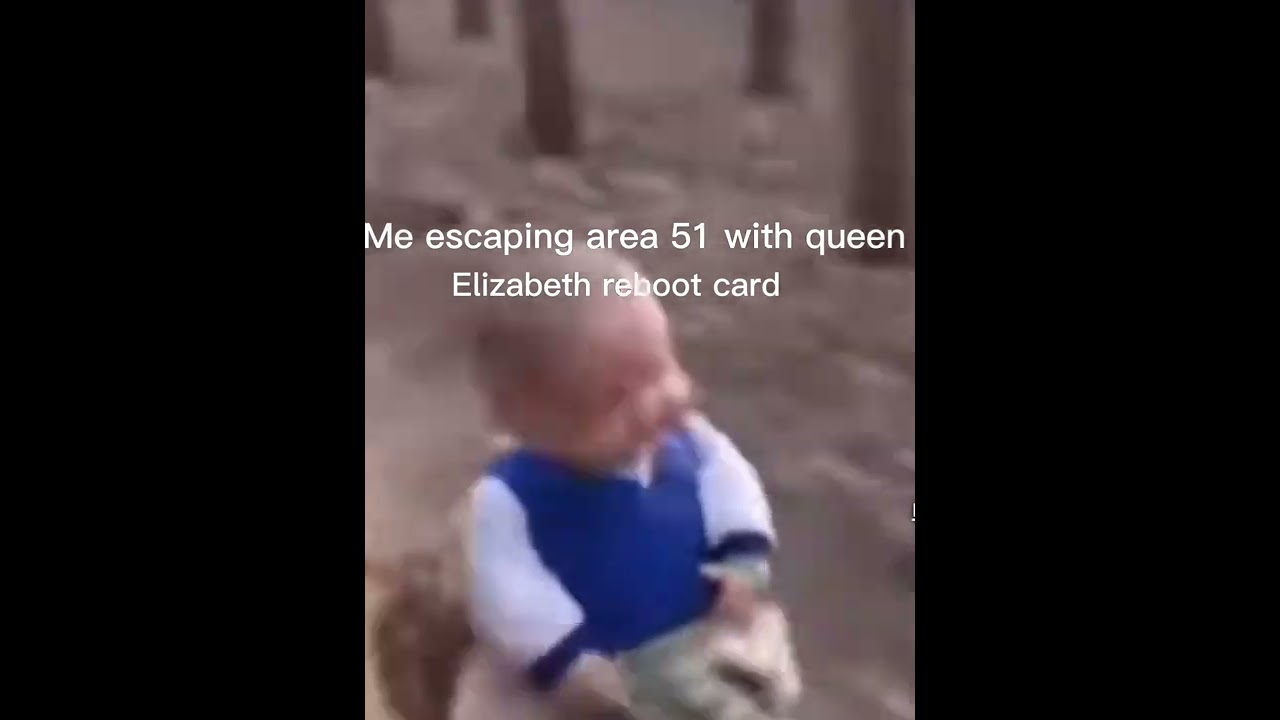 Watch Me escaping area 51 with queen Elizabeth's reboot card on YouTube Watch Me escaping area 51 with queen Elizabeth's reboot card on YouTube