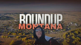 Exploring ROUNDUP City MONTANA STATE, United States of America.