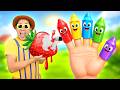 Colorful Pencils Finger Family ✏️🖐 +MORE | Learn Colors with TigiBoo