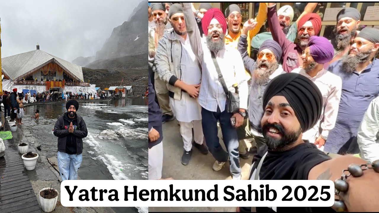 PAIDAL TREK HEMKUND SAHIB YATRA 2025 GOBIND DHAM TO GOBIND GHAT COMPLETED