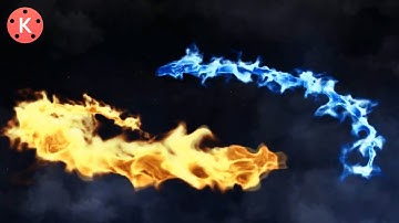 How To Make Dragon Collision Logo Reveal Intro In Kinemaster In Hindi || Kinemaster Tutorial