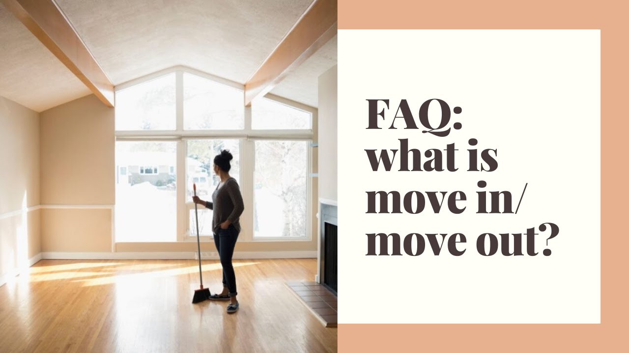 What is Move In Move Out cleaning service?