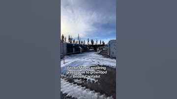 Bitmain Bitcoin miners being used to power greenhouse to grow food in Washington at Merkle Standard