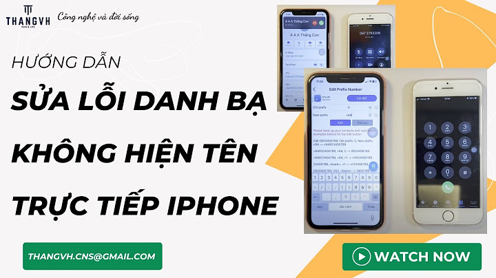 Sửa lỗi iphone không hiển thị tên người gọi đến năm 2024