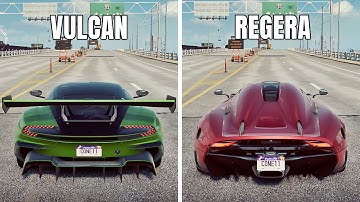 NFS Heat: REGERA VS VULCAN (WHICH IS FASTEST?)