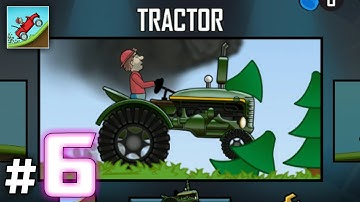 Hill Climb Racing l Tractor l Gameplay Walkthrough Part 6 l Android Gameplay