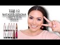 My Top 10 Natasha Denona I Need A Nude Lipstick | Comment & Like To Win The Giveaway!