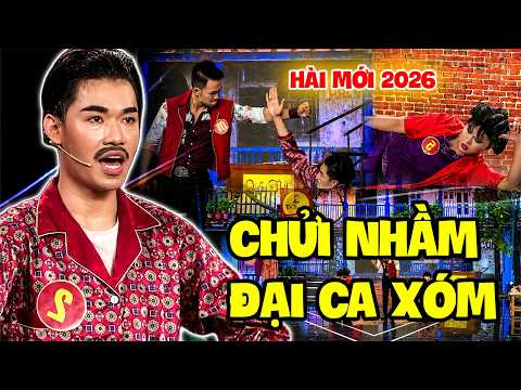 Quang Trung & Anh Tú diễn hài SIÊU DUYÊN DÁNG Với Tiểu Phẩm CHỬI NHẦM ĐẠI CA XÓM | Hài mới 2026