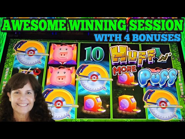 WOW MINOR X5 on HUFF N MORE PUFF SLOT | Las Vegas Slots | Cosmopolitan Casino Las Vegas | VEGAS 2024 class=