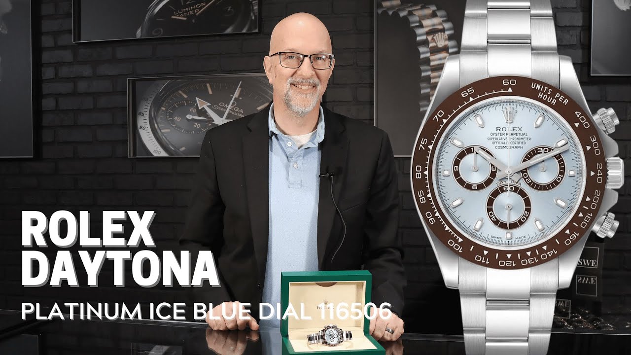 Rolex Daytona Platinum Baguette Dial