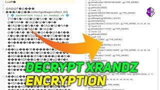 How to Decrypt Xrandz Lua Script Game guardian| Remove Blockers by Lasm 2026