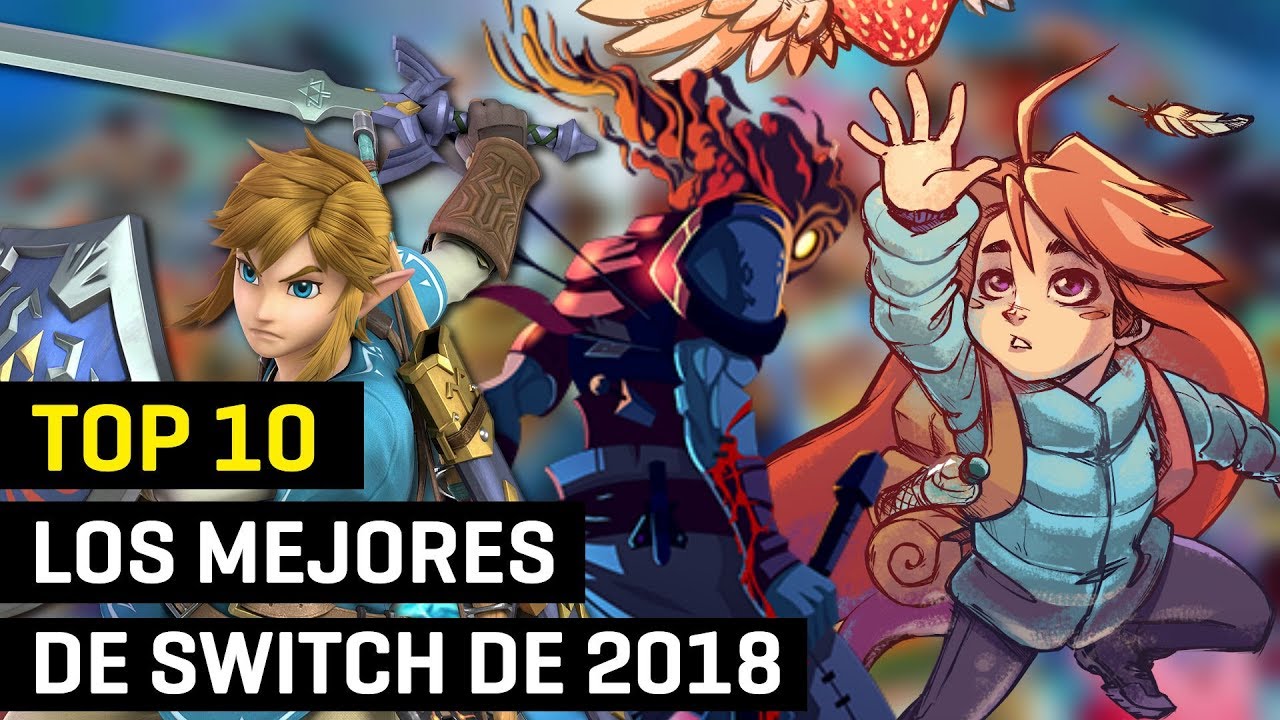 Top 10 Los Mejores Juegos De Nintendo Switch En 2018 Youtube