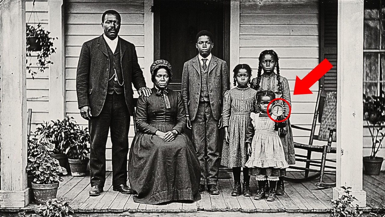 It was just a quiet family portrait — until they saw what the child was holding