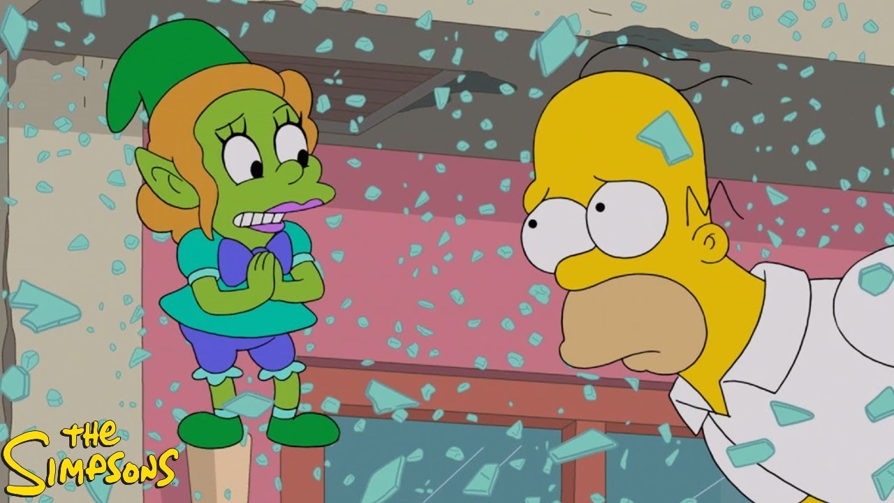 The Simpsons S34E22 Homer's Adventures Through the Windshield Glass
