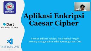 Aplikasi Enkripsi Caesar Cipher Menggunakan DART
