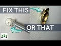 How To Fix A Pulled Out Or Damaged Drywall Anchor | Toggle Bolts