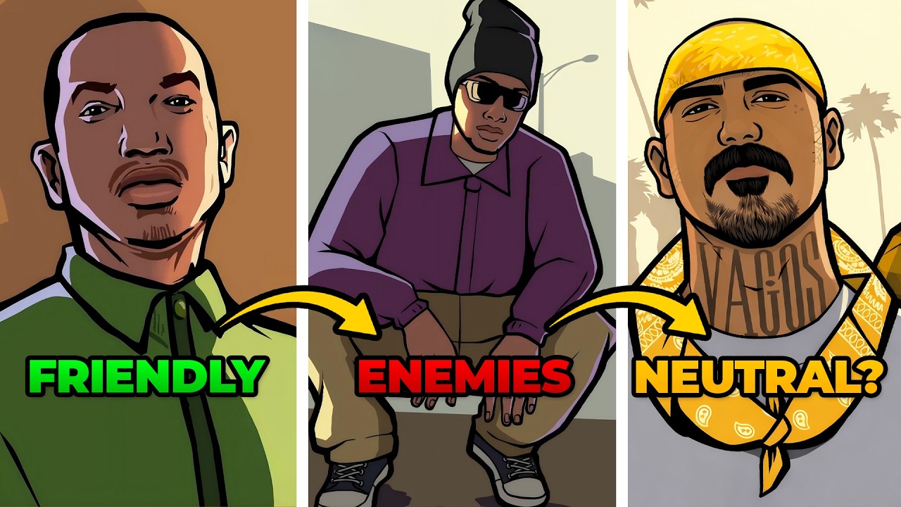 100 Gang Facts You May Have Missed in GTA San Andreas