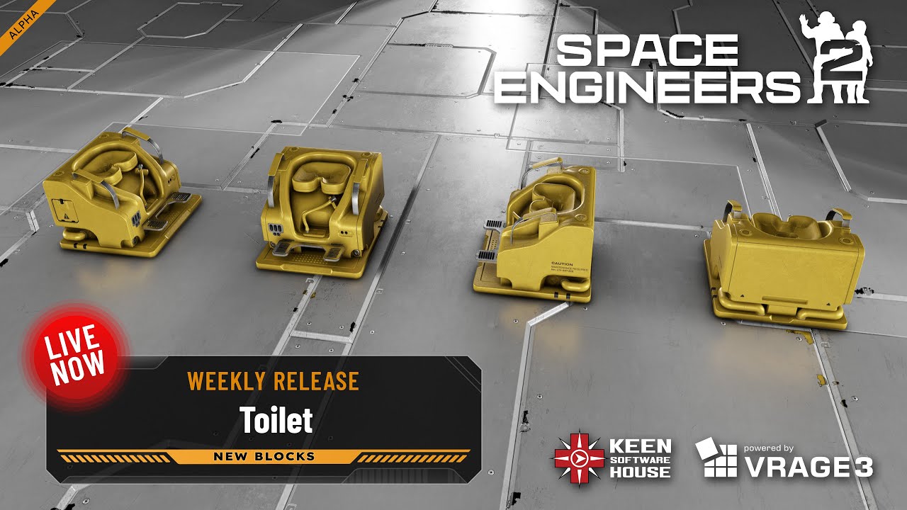 Space Engineers 2 Weekly Release: Toilet
