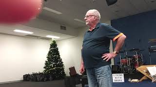 Testimony Evening 2023 @ Redlands Healing Rooms - Dennis shares about loosing his wife, and then...