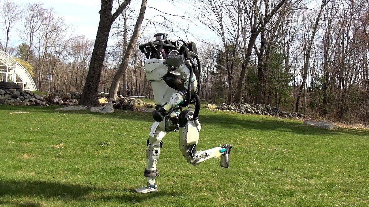 boston dynamics running robot