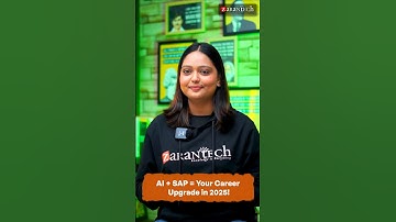 AI + SAP = Your Career Upgrade in 2025! | ZaranTech #Shorts