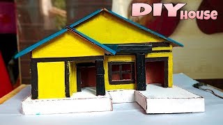 Painting a Cardboard House | Painting tips | how to painting diy house