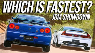 We RACED Every JDM Car To See Which One Is Fastest