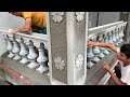 The Technique Of Installing Concrete Railings For Outdoor Balconies Is Beautiful And Accurate