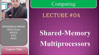 Shared-Memory Multiprocessor lecture 5