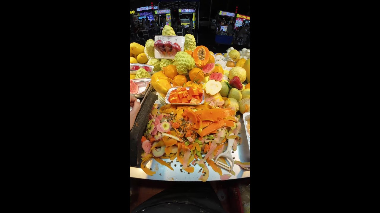 Mainland Chinese street snacks live broadcast