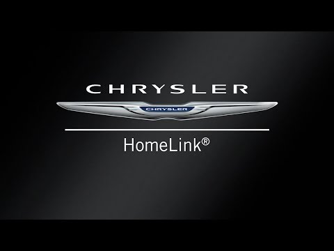 Programming HomeLink® | How To | 2020 Chrysler 300