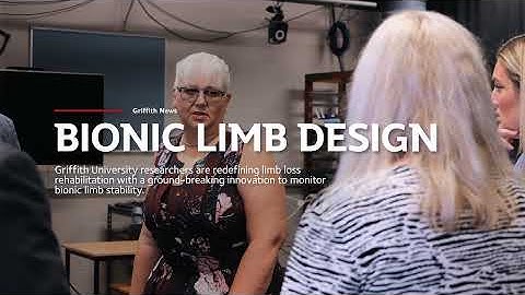 Griffith research a step into the future with award-winning bionic limb design