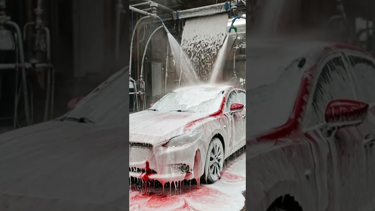 🎬 POV ASMR AUTOMATIC CAR WASH 