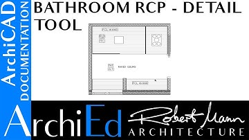 ArchiCAD Reflected Ceiling Plan (RCP) - Detail Tool