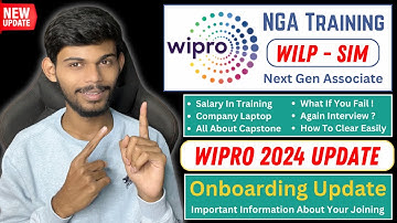 Watch This Before Wipro NGA Training | Ace Capstone Project & Exams | Salary & Laptop