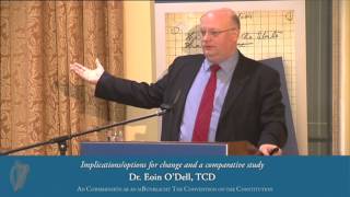 Dr. Eoin O'Dell (TCD) - Convention on the Constitution (02/11/13)