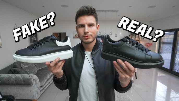 ALEXANDER MCQUEEN BLACK TRAINERS UNBOXING & TRY-ON 2019 