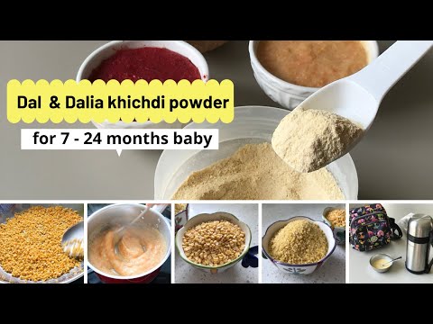 dal-&-dalia-khichdi-powder-(-for-7---24-months-baby-)---with-tips-to-pack-&-prepare-while-travelling