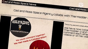 News: Collaboration with Themodder D | Ced and Ross Space News | Ced and Ross Space Agency