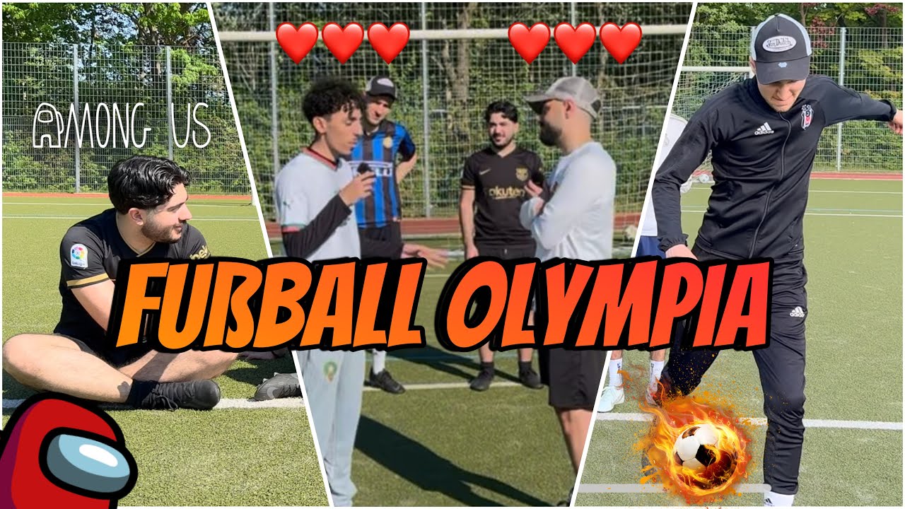 Fußball OLYMPIA 🤩 | Among Us , 2 Wörter 1 Spieler , Footy Tic Tac Toe und 5 SHOT 🔥 Wer holt Gold ?🥇