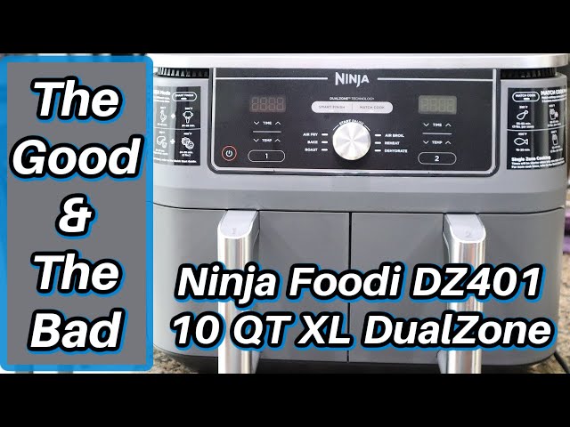 Ninja DZ401 Foodi 10 quart 6 in 1 Dual Zone XL