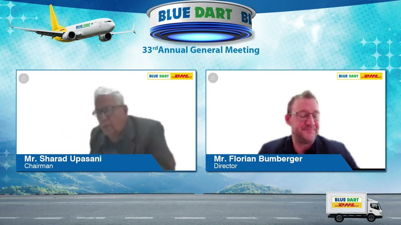 Blue Dart Express Ltd. AGM 2024 | BlueDart Annual General Meeting FY 23-24