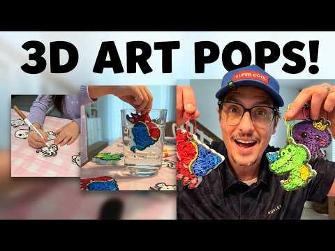 Video Coloring Flat Paper Turns Into 3D Animals | No Mess, Just Magic