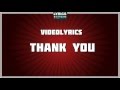 Thank You - Boyz II Men tribute - Lyrics