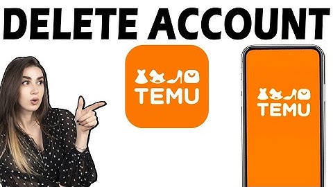 How To Permanently Delete TEMU Account On IPhone/Android 2024