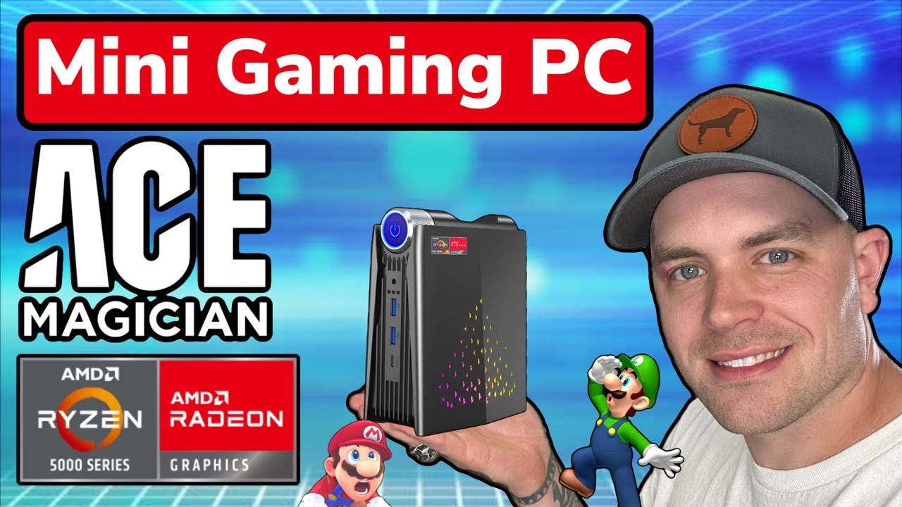 Acemagic AMR5 AMD Ryzen Gaming Mini PC Quick Unboxing/Review Video 