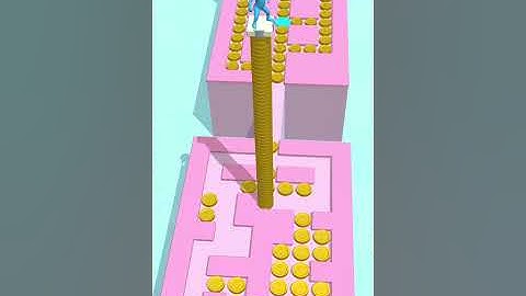 💸Bonus Level ⭐Stacky Dash :All Levels Gameplay Best Android,ios Mobile Gameplay Offline #shorts