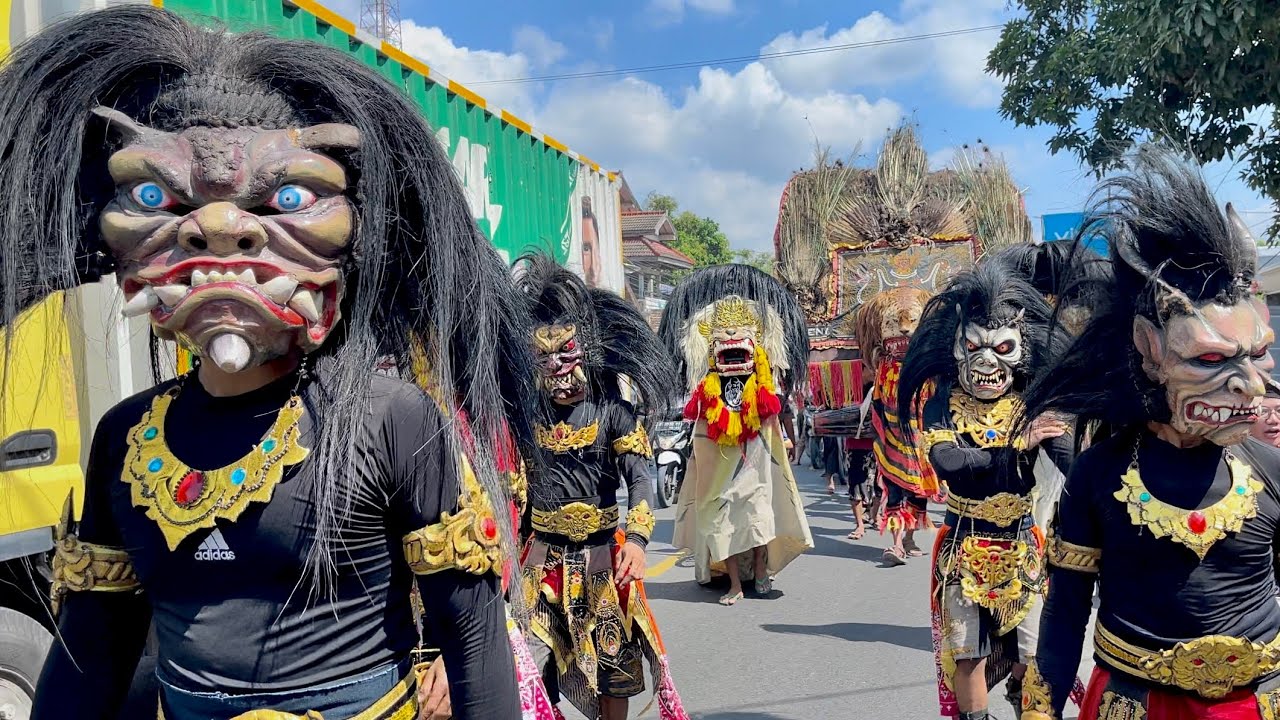 Arak Arakan Barongan Blora & Reog Ponorogo Seni Barong Gembong Aji Joyo Live Jepon