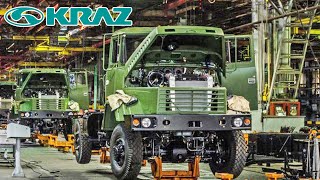 Kraz Truck Production, Assembly Of Massive Trucks