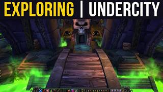 WoW - Draenor - Exploring UNDERCITY Gameplay - (No Commentary) [4K60]